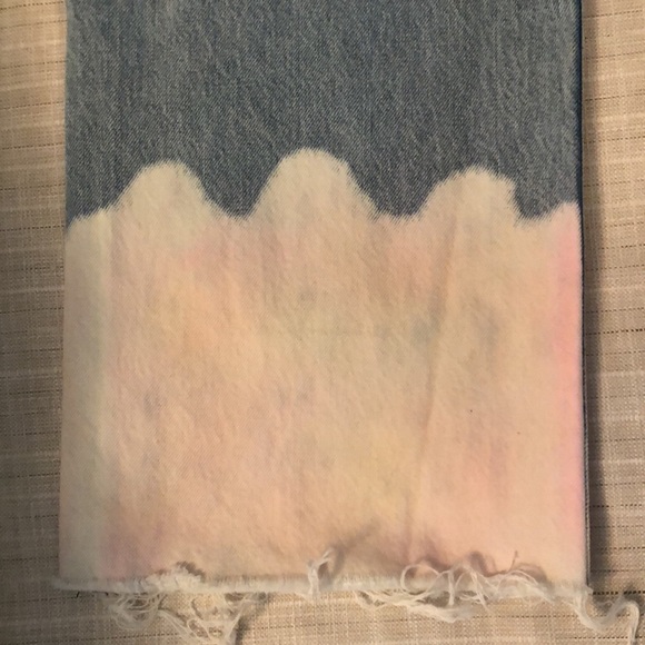 NWT Hudson Sloane jeans with pastel bleach 28 - Picture 11 of 12